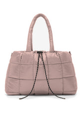 BORSA SHOPPER TRAPUNTATA ROSA - MISTY ROSE | DEHA