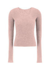 MAGLIA BOUCLE' ROSA - MISTY ROSE | DEHA