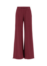 PANTALONE MAGNUM IN JERSEY ROSSO - CORDOVAN RED | DEHA