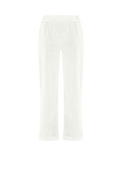 PANTALONE DRITTO IN VELLUTO LISCIO BIANCO - Pulse | DEHA