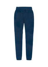 PANTALONE JOGGER IN VELLUTO LEGGERO BLU - NIGHT BLUE | DEHA