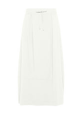 BALLOON LONG SKIRT - WHITE - MILK WHITE | DEHA