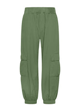 CORDUROY CARGO PANTS - GREEN - Travelwear | DEHA