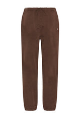 JOGGER MARMORIZZATO IN FELPA COMFORT MARRONE - COFFEE BROWN | DEHA