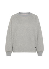 ELASTICATED BOTTOM SWEATSHIRT - GREY - Pulse | DEHA