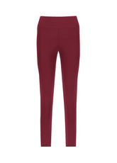 HIGH WAIST LEGGINGS - RED - RESTART WITH YOGA | DEHA