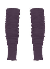 LEGWARMER AUS BOUCLE - LILA - RESTART WITH YOGA | DEHA