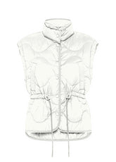 LIGHT PADDED VEST - WHITE - Jackets & Vests | DEHA