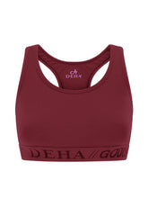 TOP VOGATORE JERSEY STRETCH ROSSO - RESTART WITH YOGA | DEHA