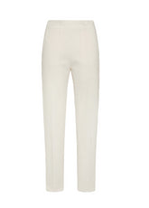 MATELASSE' SLIM-FIT PANTS - WHITE - MILK WHITE | DEHA