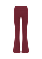 JERSEY STRETCH JAZZ PANTS - RED - CORDOVAN RED | DEHA