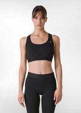 TOP VOGATORE JERSEY STRETCH NERO - BLACK | DEHA