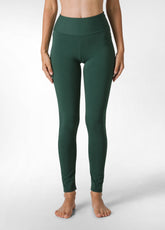 LEGGINGS VITA ALTA VERDE - FOREST GREEN | DEHA