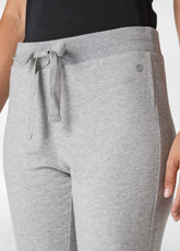 PANTALONE CORE IN FELPA GRIGIO - GREY MELANGE | DEHA