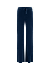 CHENILLE LOUNGE PANTS, BLUE - BLUE NIGHT | DEHA