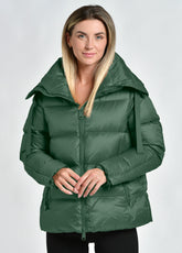 DOWN JACKET, GREEN - ESMERALD GREEN | DEHA