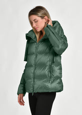 DOWN JACKET, GREEN - ESMERALD GREEN | DEHA