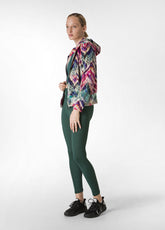 ALLOVER STRETCH VELVET JACKET, MULTICOLOR - ALL CHEVRON | DEHA