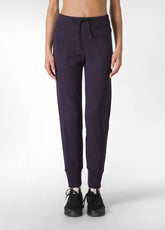 LOUNGE POLAR FLEECE JOGGER, PURPLE - AUBERGINE VIOLET | DEHA