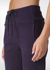 LOUNGE POLAR FLEECE JOGGER, PURPLE - AUBERGINE VIOLET | DEHA