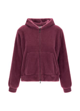 WEICHES KAPUZENSWEATSHIRT, LILA - Strickwaren - Outlet | DEHA