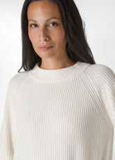 PULLOVER AUS KASCHMIR-GEMISCH, WEISS - MILK WHITE | DEHA