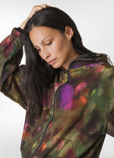 BEDRUCKTES BALLON-SWEATSHIRT, MEHRFARBIG - CAMUFLOWER | DEHA