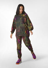 ALLOVER PUFF SWEATSHIRT, MULTICOLOR - CAMUFLOWER | DEHA