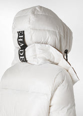 LONG DOWN JACKET, WHITE - MILK WHITE | DEHA