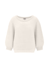 PULLOVER IN ALPACA BIANCO - MILK WHITE | DEHA